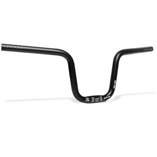 BUCKLOS Mountain Bike Handlebars 25.4mm - 120/160mm Rise MTB Aluminum Alloy Handlebar - 580mm High...