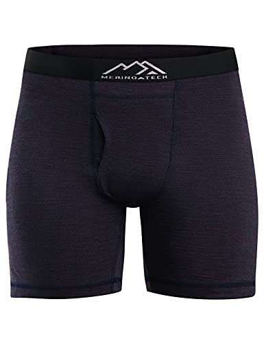 Boxer Lana Merino Boxer Uomo In Lana Merinos 100% | Intimo Termico Traspirante E Anti-odore Intimo Tecnico Lana Merino