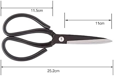 Craft Scissors Powerful Scissors, Household Fish Killer, Suitable for Kitchens and Restaurants, High Temperature, Black Scissors
