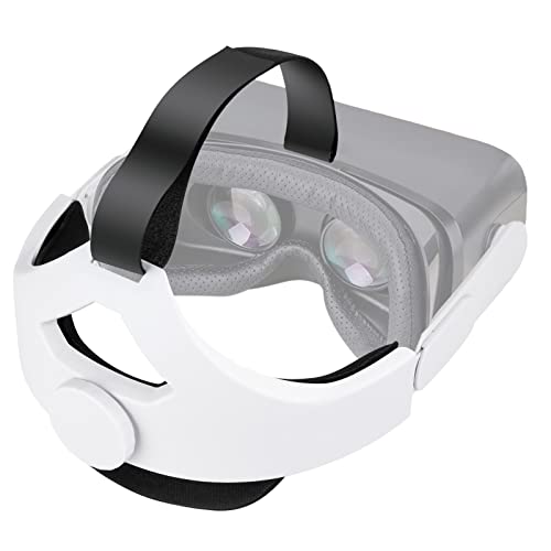 Adjustable Head Strap for Oculus Quest 2, Replacement Head Strap for Oculus Quest 2 Elite Strap Accessories, Comfortable Protective Strap for VR Gaming