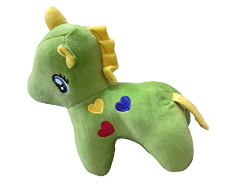 Image of Storescent Soft Toys for Kids - Stuffed Animal Plush Soft Toy for Boys & Girls | Cute Unicorn Green 20cm