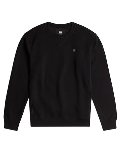 Miniatura 5 de G-Star Raw Sudadera Premium Core Para Hombre, Negro Dk Black D16917-C235-6484 , Xxl