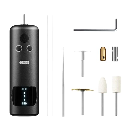 Outil de retrait de colle électrique avec 7 accessoires de nettoyage - 2