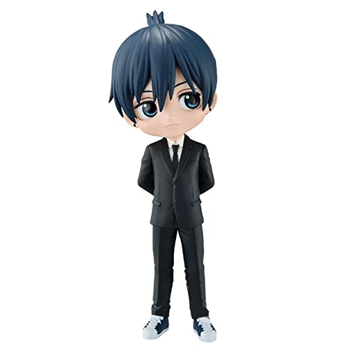 Ataque do Demônio da Arma: A Análise Definitiva do Incidente de 13 Segundos 11 Chainsawman Q Posket Aki Hayakawa Figure