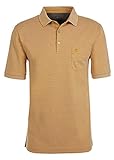Alloverstruktur hajo Polo & Sportswear Herren Strukturiertes Poloshirt