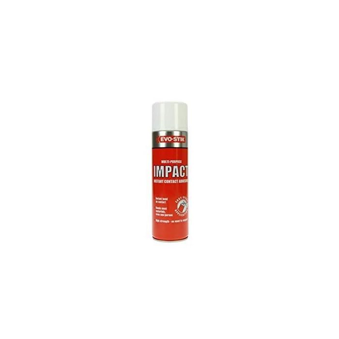 Buy Impact MultiPurpose Instant Contact Adhesive Spray 500ml by Evo