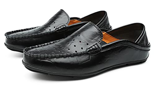 Minishion Men Loafers Shoes Breathable Summer Dress Shoes 20139#2