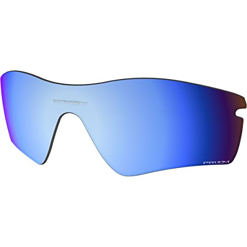 Oakley Radar Path Rectangular Replacement Sunglass Lenses, Prizm Deep Water Iridium Polarized, 33 mm