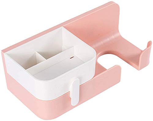 Haartrocknerhalter, an der Wand montierter Haartrocknerhalter, wasserdicht Kein Bohren erforderlich reinigen Haartrockner-Organizer mit