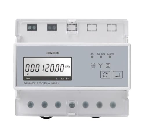 Compteur d'énergie SDM530C triphasé pour résoudre les déséquilibres de phase