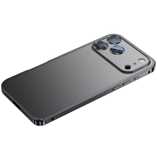 Coque iPhone 17 Pro Max magnétique noire avec protection d'appareil photo intégrée