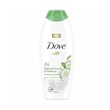 Dove Go Fresh Bagnodoccia Nährende Duft von Grüner Tee und Gurke 500 ml
