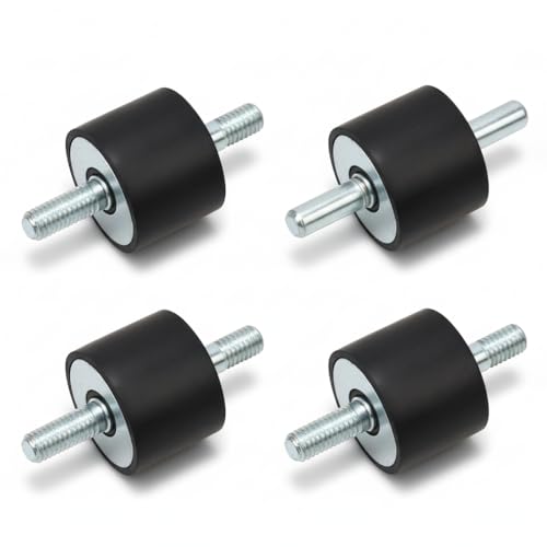 female vibration mount Rubber Anti Vibration Mount 2 Pack: Simple Rubber Anti-Vibration Mounts  (Male/Female) For 110-400kg Loads main image 0