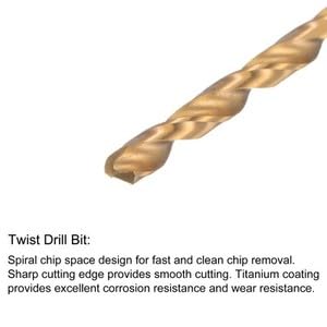 #US M5 x 0.8 Thread Tap Set and 4.2mm Twist Drill Bit for Drilling Tapping Metric