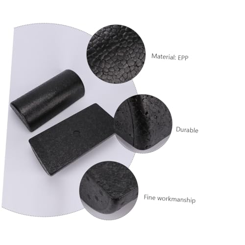OUNONA 2pcs Rodillo de Espuma Semicircular EPP para Yoga, Masaje y Terapia Muscular miniatura 4