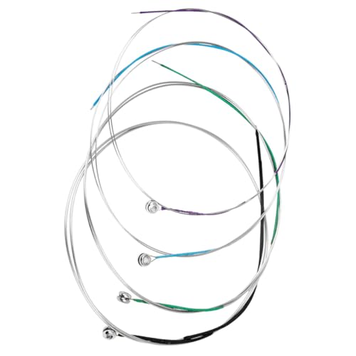 NULYLU 4pcs Strings String Violin Strings Set Classic Replacement Strings for Beginners Easy to Replace Compatible with Various Violin