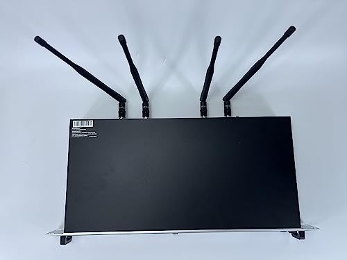 Uhf Wireless Microphone System,Dual Channel With 2 Metal Handheld Microphones,200 Channels Alternative Frequency,500Ft Working Distance,Ideal For Karaoke,Meeting,Party,Church,Wedding #TOP7