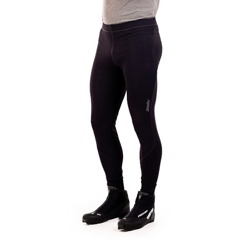Mallas para hombre Swix Delda Softshell transpirables para entrenamiento invernal