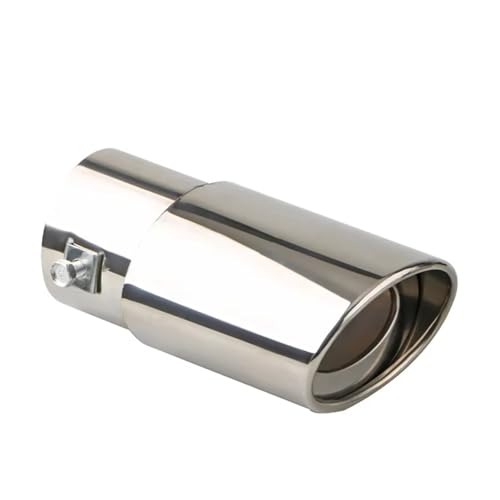 Cola de escape universal de acero inoxidable para renovar el tubo trasero del coche