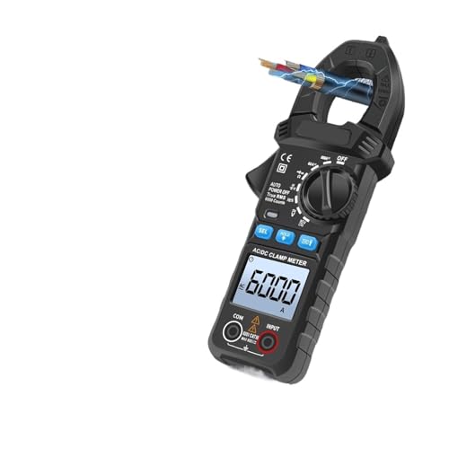 Medidor de pinza digital 600A TRUE RMS amperímetro inteligente, multímetro automático 6000 DC AC (SK-202) miniatura 1