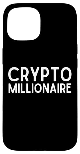 Crypto Millionaire Cryptocurrency Early Adopter Millionaires �X�}�z�P�[�X iPhone 15 �p