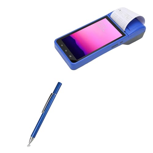 BoxWave Stylus Pen Compatible with PUSOKEI Portable POS PDA Receipt Printer (5.5 in) - FineTouch Capacitive Stylus, Super Precise Stylus Pen - Lunar Blue