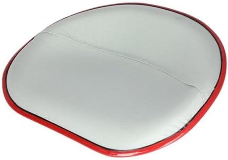 Pan Seat 4 Bolt Mount Padded Steel Canvas Silver fits International 230 W4 460 400 606 H 240 300 200 504 HV O4 330 Super MTA Super H 2606 340 2504 450 404 Cub C 350 W6 Super C Super M M MD Cub Lo-Boy