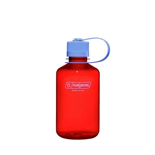 Image of Nalgene 16 oz Narrow Mouth Water Bottle, Marmalade Orange