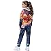 Hucavortre Girls Clothes 2 Piece Fashion Fall Outfits Pullover Sweatshirt and Sweatpant Sweatsuit Sets with Pockets Soft Hooded Tracksuits,Basketball and Fire