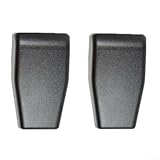 2Pcs Rear Door Hinge Cover Set Compatible with For Jeep For Wrangler JK JKU 2007 2018, Part Number 68140033AA