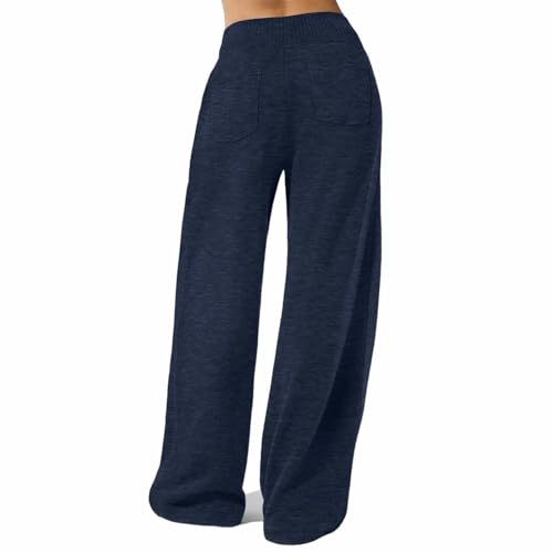 Girls Wide Leg Straight Trousers Trendy Oversized Sweat Pant Baggy Sweatpants Casual Elastic Joggers Lounge Pant4