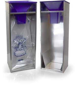 International Plastics PB-ICEDISP20 20 lbs Ice Bagger Dispenser