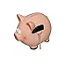 Cerdito Rosa, Ahorrar Dinero con Facilidad con una Hucha de cerámica, Ideal para Monedas y Billetes, Disponible en los tamaños Normal y XXL (Normal)