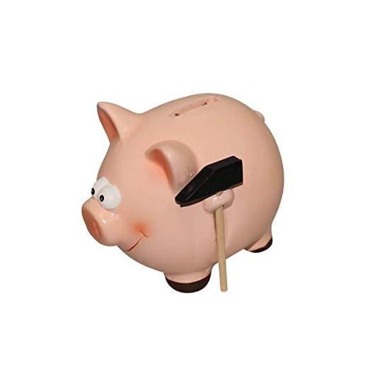 ARTECSIS Cerdito Rosa, Ahorrar Dinero con Facilidad con una Hucha de cerámica, Ideal para Monedas y Billetes, Disponible en los tamaños Normal y XXL (Normal)