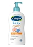 Cetaphil Baby Wash & Shampoo with Organic Calendula,Tear Free, Paraben, Colorant and Mineral Oil Free, 13.5 Fl. Oz (Packaging May Vary)