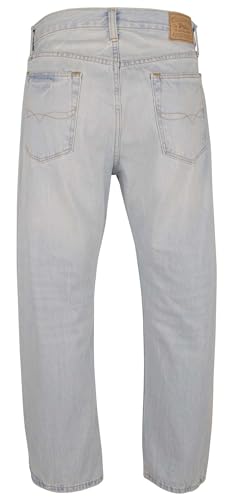 POLO RALPH LAUREN Men's Anders Classic Taper Fit Authentic Denim Jeans 34Wx30L Light Blue3