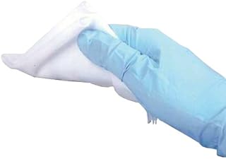 CH909.10-22.9 x 22.9 cm (9 x 9) - Choice Sealed Edge Cleanroom Laundered 100% Polyester Knit Wiper, Berkshire - Case of 1500