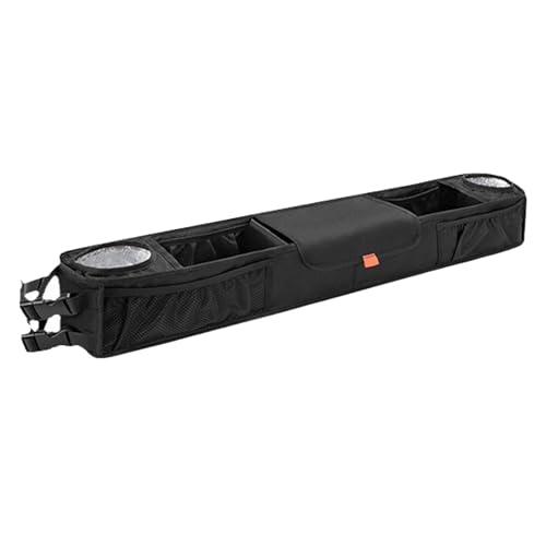 Organiseur de chariot de golf pliable avec porte-gobelets isothermes