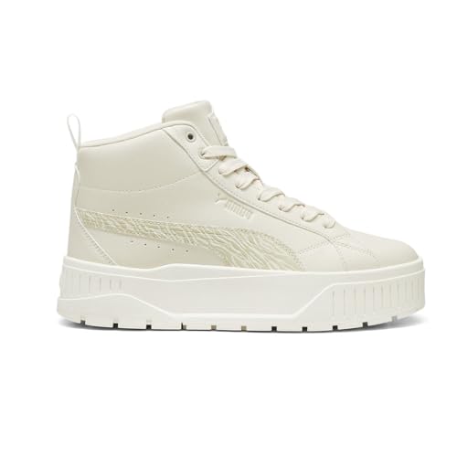 PUMA Womens Karmen Ii Animal Fever Platform Sneakers Shoes Casual - White - Size 9.5 M