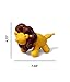 Outward Hound by Charming Pet Latex Rubber Balloon Lion Squeaky Dog Toy, Large