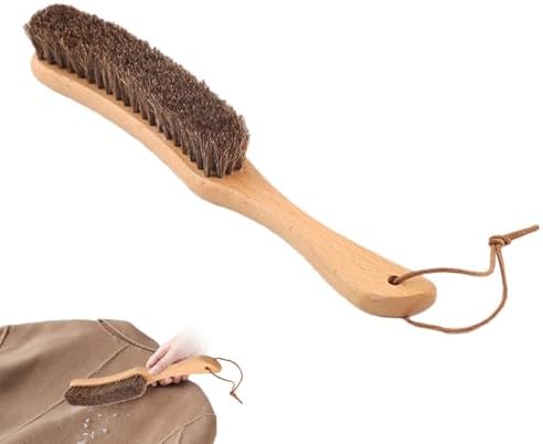 Brosse à vêtements, brosse à peluches, en poils de sanglier, pour...