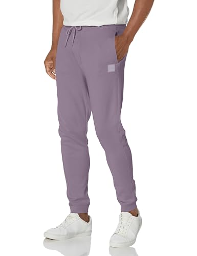 BOSS Men's Patch Logo French Terry Cotton Joggers