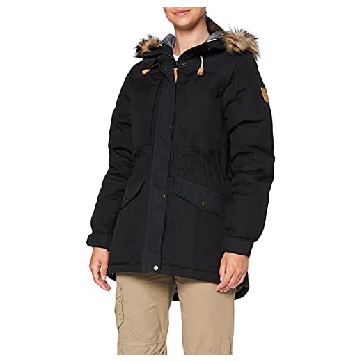 FJÄLLRÄVEN Dam singi dunjacka Svart XXS