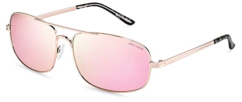 Image of Polarized Brow Bar Aviator Sunglasses for Men Pilot Military Style Metal Frame Driving Shades UV400