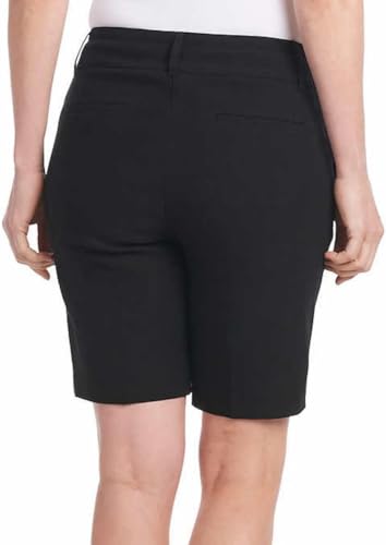 Hilary Radley Women's Pull On Mid Rise Stretch Comfort Bermuda Shorts3