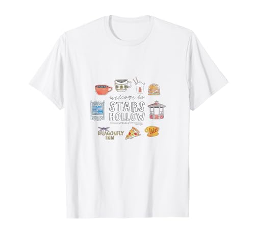 Gilmore Girls - Stars Hollow Grid T-Shirt
