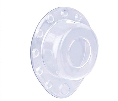ONINAA Bathtub Overflow Drain Cover Plug, Drain Stopper for Deep Water Abysmal Baths, 12 Strong Suction Cups Keep Water in, Machine Washable, 1 Pack