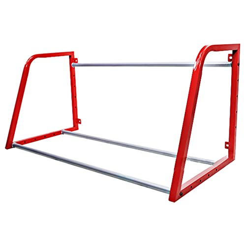 HWLL Width Adjustable Tyre Rack Wall Mount - Cold Rolled Steel Tire Srand Storage System with Install Hardware, for Wide Tractor Tires/Seasonal Tires/RV Tires