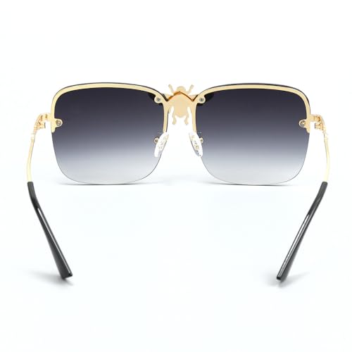 Golden Bee Sunglasses Men Women Vintage Glasses2