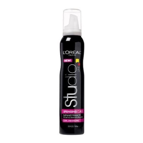 L'Oreal Studio Springing Curls Mousse, 6.9 (2 pack)